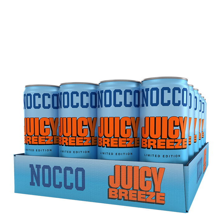Flak 24 x NOCCO BCAA 330 ml Juicy Breeze